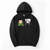 Oversized Hoodie with Hunter x Hunter anime print Black S