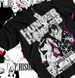 Oversized T-Shirt with Print Hunter x Hunter Black S