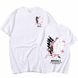 Oversized T-Shirt with Print Attack on Titan Black S