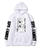 Oversize Hoodie mit Anime-Druck Spy x Family WEIß S H0304 фото