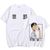 Oversized T-Shirt with Print Tokyo Revengers White S