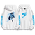 Oversized Hoodie with Fairy Tail Anime Print White S