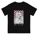 Oversize T-Shirt z nadrukiem Darling in the FranXX Czarny S