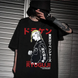 Oversized T-Shirt with Print Tokyo Revengers Black S