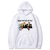 Oversize Hoodie mit Bleach Anime Print Weiß S H0044 фото