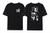 Oversize T-Shirt z nadrukiem Demon Slayer Czarny S