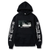 Oversize Hoodie mit Death Note Anime Print SCHWARZ S H0103 фото