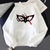 Oversized Hoodie with Genshin Impact Anime Print White S