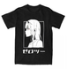 Oversize T-Shirt mit Print Darling in the FranXX Schwarz S T0081 фото 1