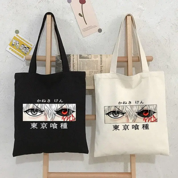 Shopper with anime print Tokyo Ghoul / Kaneki Ken