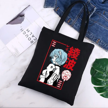 Shopper with anime print Evangelion