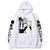 Oversized Hoodie with Tokyo Revengers anime print White S