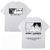 Oversized T-Shirt with Print Attack on Titan White S