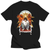 Oversize T-Shirt mit Print Death Note Schwarz S T0098 фото