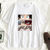 Oversized T-Shirt with Print My Hero Academia White S