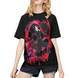 Oversize T-Shirt mit Print Bungo Stray Dogs Schwarz S T0048 фото 3