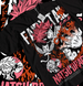 Oversize T-Shirt mit Print Fairy Tail Schwarz S T0123 фото 1