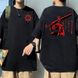 Oversize T-Shirt z nadrukiem BersekCzarny S