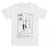 Oversize T-Shirt mit Print Darling in the FranXX Weiß S T0081 фото