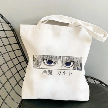 Shopper with anime print Hunter X