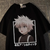 Oversize T-Shirt z nadrukiem Hunter x Hunter Czarny S