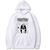 Oversized Hoodie with Fairy Tail Anime Print White S