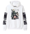 Oversize Hoodie mit Anime-Druck Spy x Family WEIß S H0292 фото