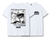 Oversized T-Shirt with Print JoJo's Bizarre Adventure White S