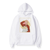 Oversized Hoodie with Onepunchman anime print White S