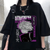 Oversized T-Shirt with Print Tokyo Revengers Black S