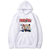 Oversized Hoodie with Fairy Tail Anime Print White S