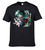 Oversize T-Shirt z nadrukiem My Hero Academia Czarny S