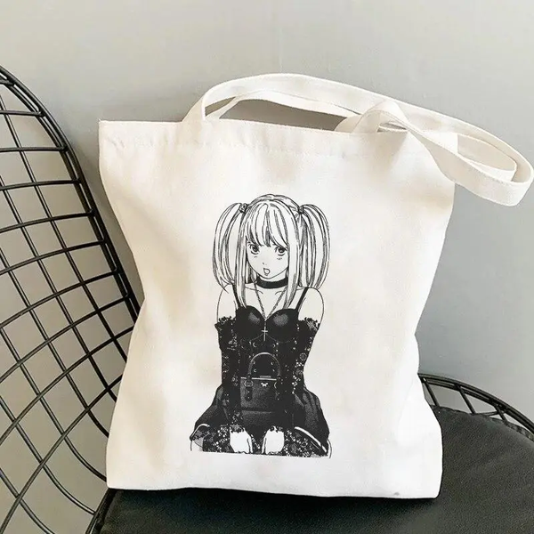 Shopper with anime print Death Note / Misa