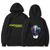 Oversized Hoodie with Anime Print Cyberpunk: Edgerunners Black S