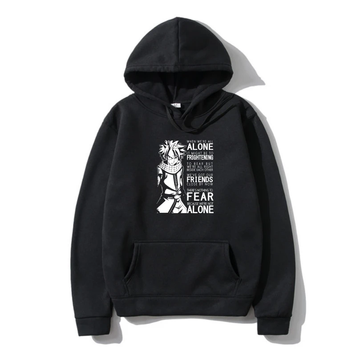 Oversized Hoodie mit Anime-Druck Fairy Tail SCHWARZ S H0152 фото