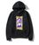 Oversized Hoodie with Sailor Moon anime print Black S