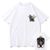 Oversized T-Shirt with Print Attack on Titan White S