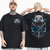 Oversize T-Shirt z nadrukiem Demon Slayer Czarny S