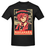 Oversized T-Shirt with Print Bungo Stray Dogs Black S