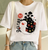 Oversized T-Shirt with Print Genshin Impact White S