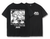 Oversized T-Shirt with Print JoJo's Bizarre Adventure Black S