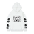 Oversized Hoodie with My Hero Academia anime print White S