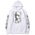 Oversized Hoodie with Tokyo Ghoul anime print White S