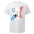 Oversized T-Shirt with Print Darling in the FranXX White S