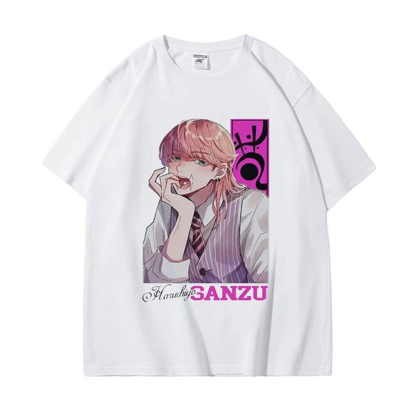 Oversized T-Shirt with Print Tokyo Revengers Black S