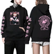 Oversize Hoodie mit Anime-Druck My Hero Academia SCHWARZ S H0242 фото 2