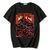 Oversize T-Shirt z nadrukiem BersekCzarny S