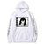 Oversized Hoodie with My Hero Academia anime print White S