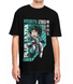 Oversized T-Shirt with Print My Hero Academia Black S