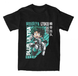 Oversize T-Shirt mit Print My Hero Academia Schwarz S T0216 фото 2